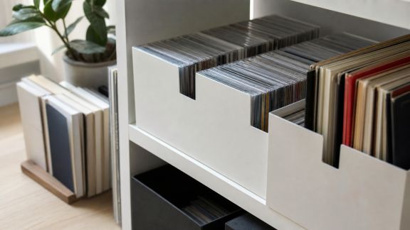 Avis sur les accessoires d’organisation pour ranger disques et livres
