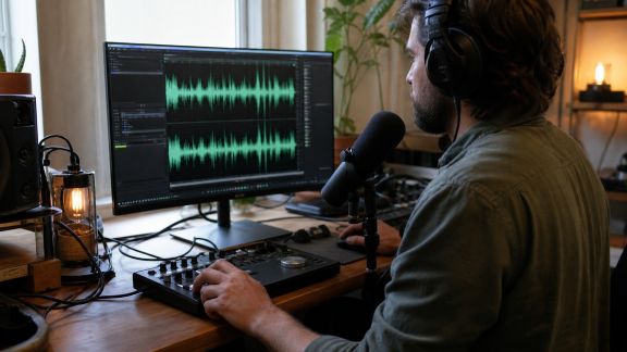 Utiliser un logiciel de montage audio pour réaliser des podcasts culturels