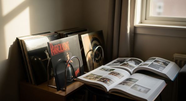Mettre en valeur ses vinyles ou livres favoris avec une expo maison simple