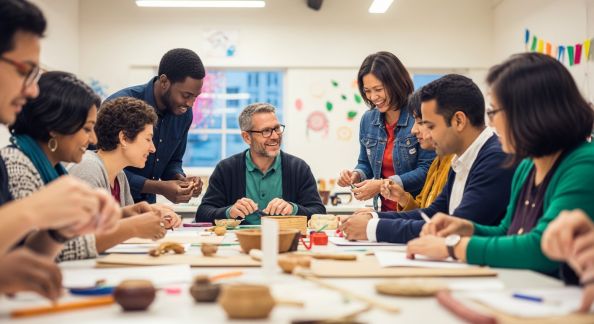 Organiser des ateliers inter-associatifs pour multiplier les échanges culturels